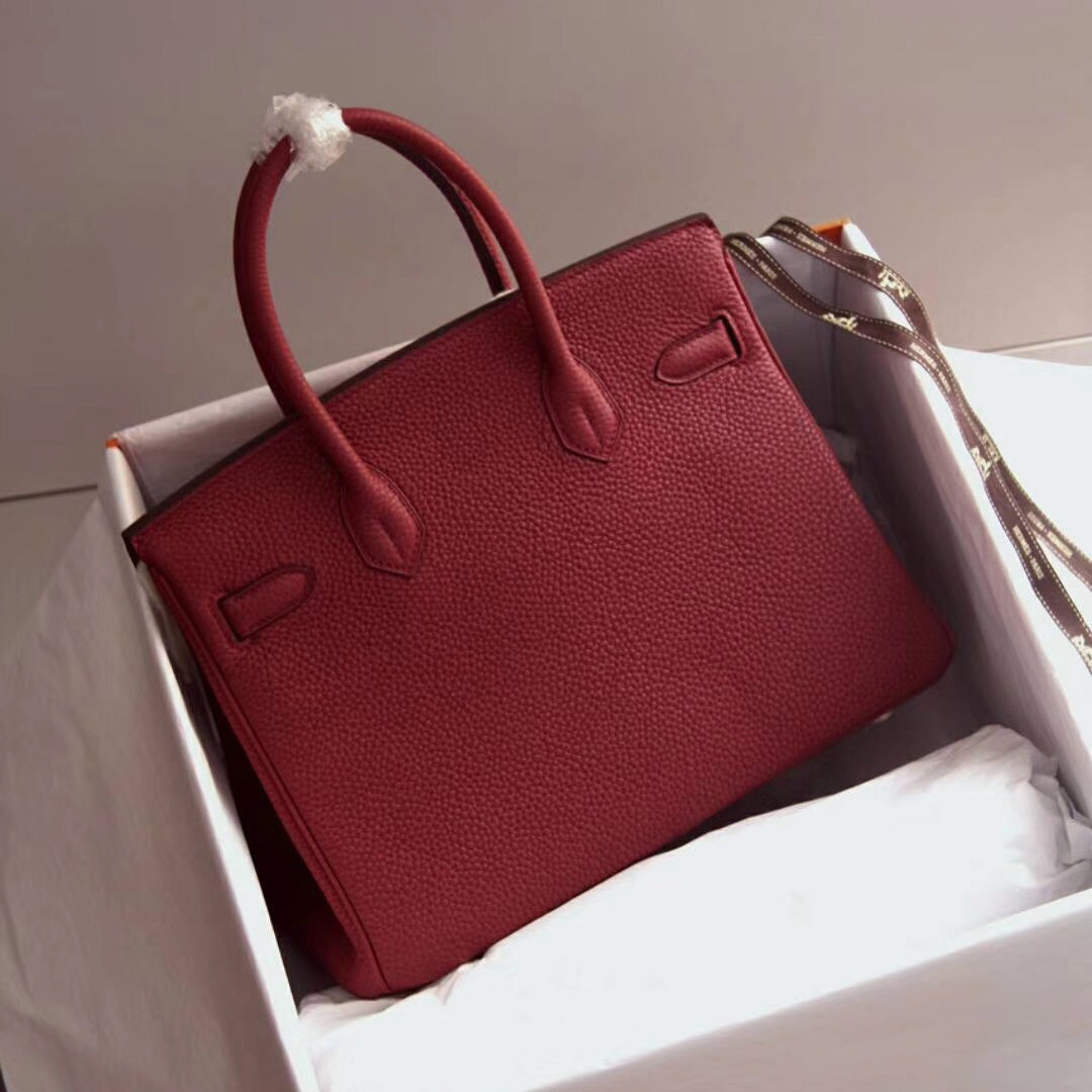 Hermes Women Bag In Red - Image 4