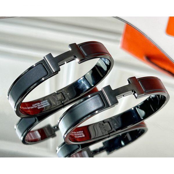 Hermes Clic HH So Black Bracelets