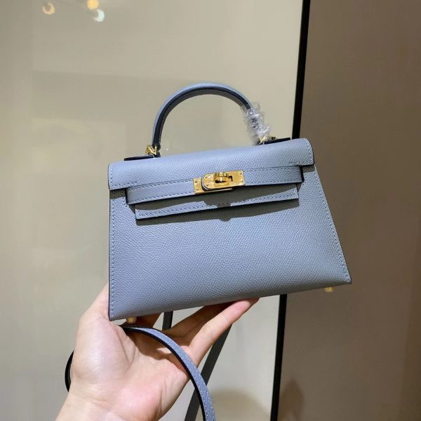 Hermes Kelly Mini Women Handbag (19-13-6.5CM)