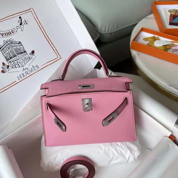 Hermes  Kelly Mini Women Handbag （19-13-6.5CM）