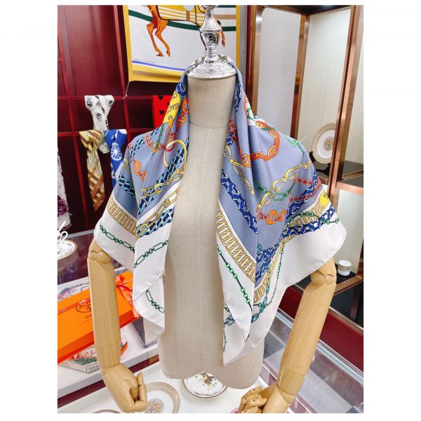 Hermes Reaction En Chaines Scarf 90